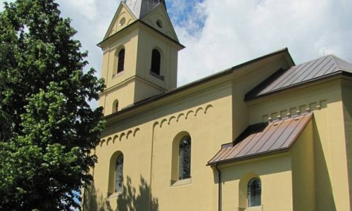 Kostel sv. Vavřince, jáhna a mučedníka v Anenské Studánce