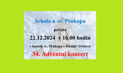 34. Adventní koncert v Dlouhé Třebové