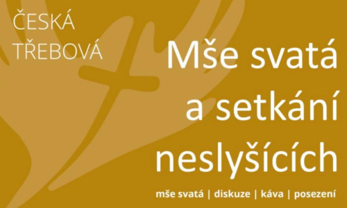 Mše svatá a setkání neslyšících