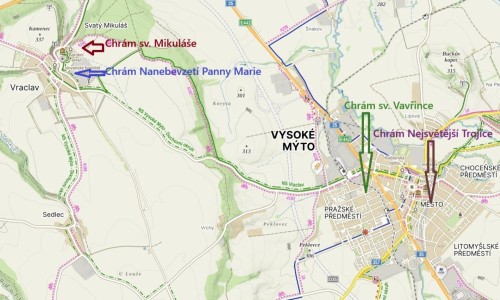 Výlet. Vysokomýtské chrámy. Sobota 18. 10. 2025