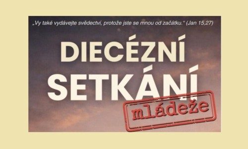 Diecézní setkání mládeže v Hradci Králové 28.3.2026